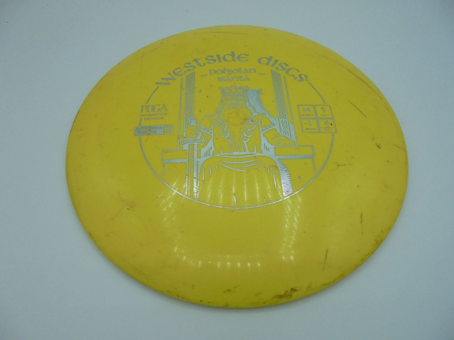 Westside Discs Tournament King Finish Stamp Yellow 173g -AC