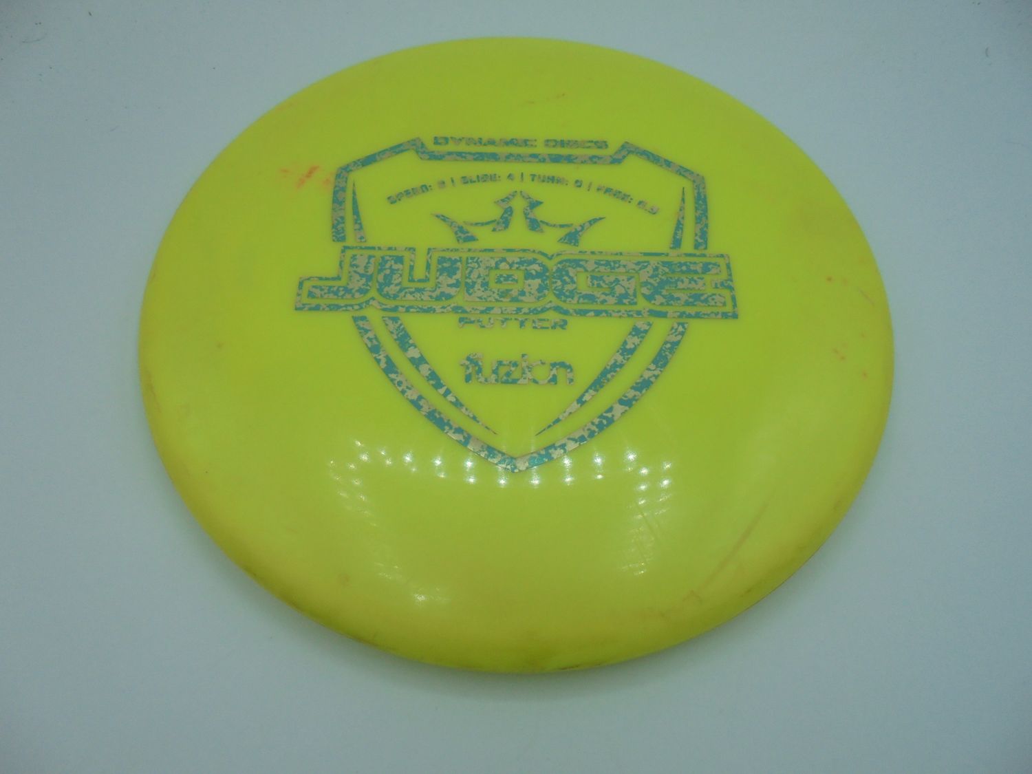 Dynamic Discs Fuzion Judge Yellow 177g - JD