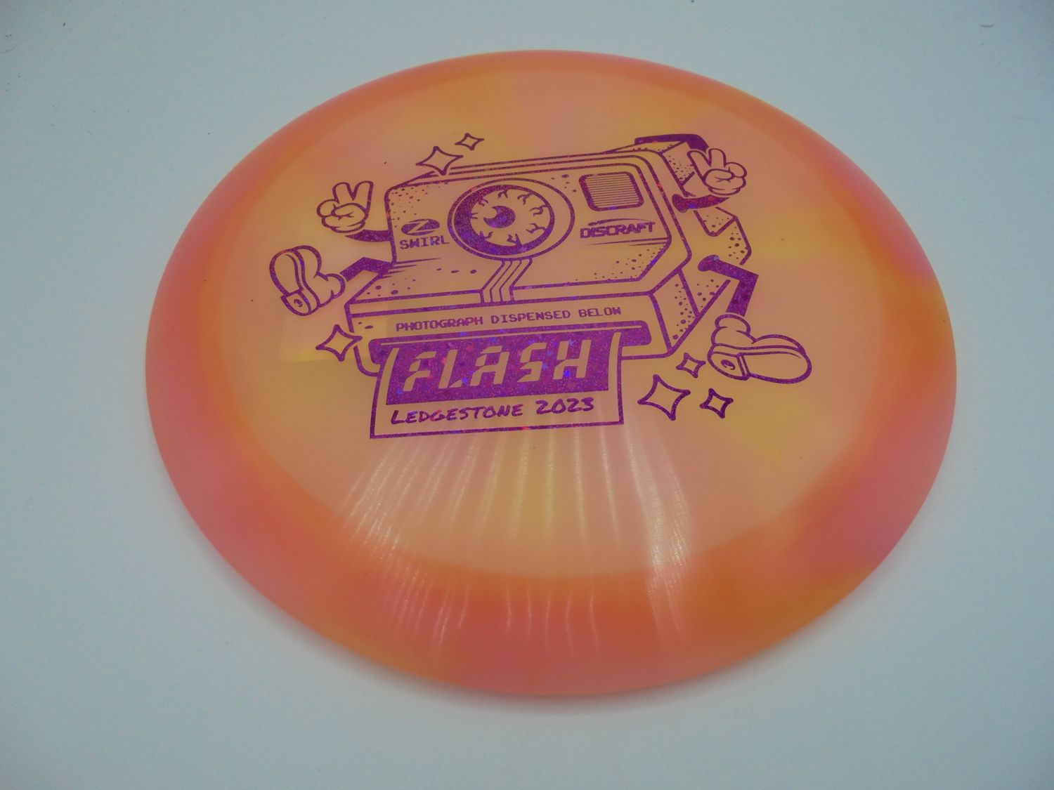 Discraft Z Swirl Flash Orange 172g -MS