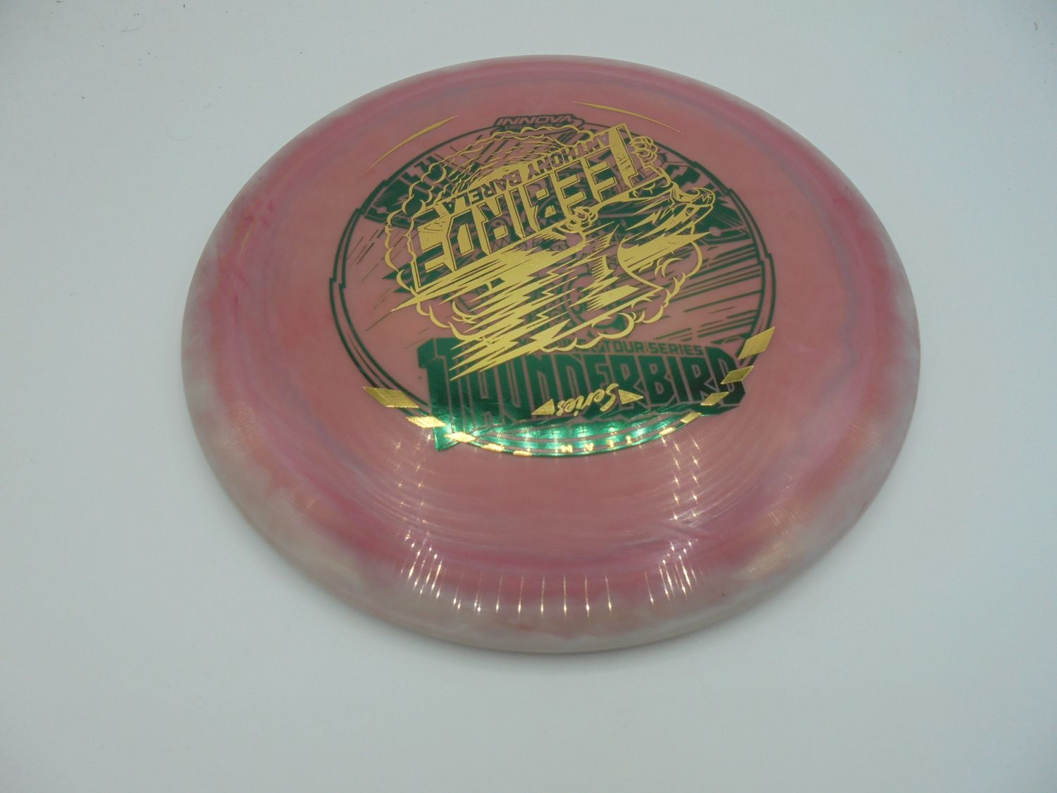 Innova Swirled Star Thunderbird 2019 Pink Dbl Stmp 177g -OTFR