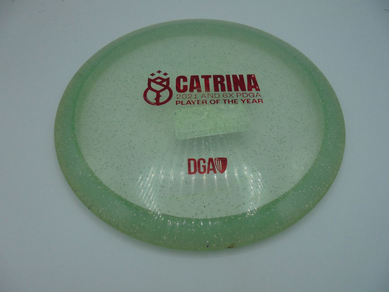 DGA Spark Vortex Clear Blue Catrina Stamp 171g -OTFR