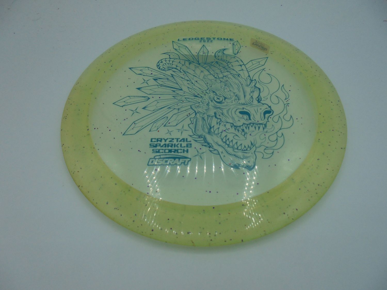 Discraft Cryztal Sparkle Scorch Clear 173g -OTFR