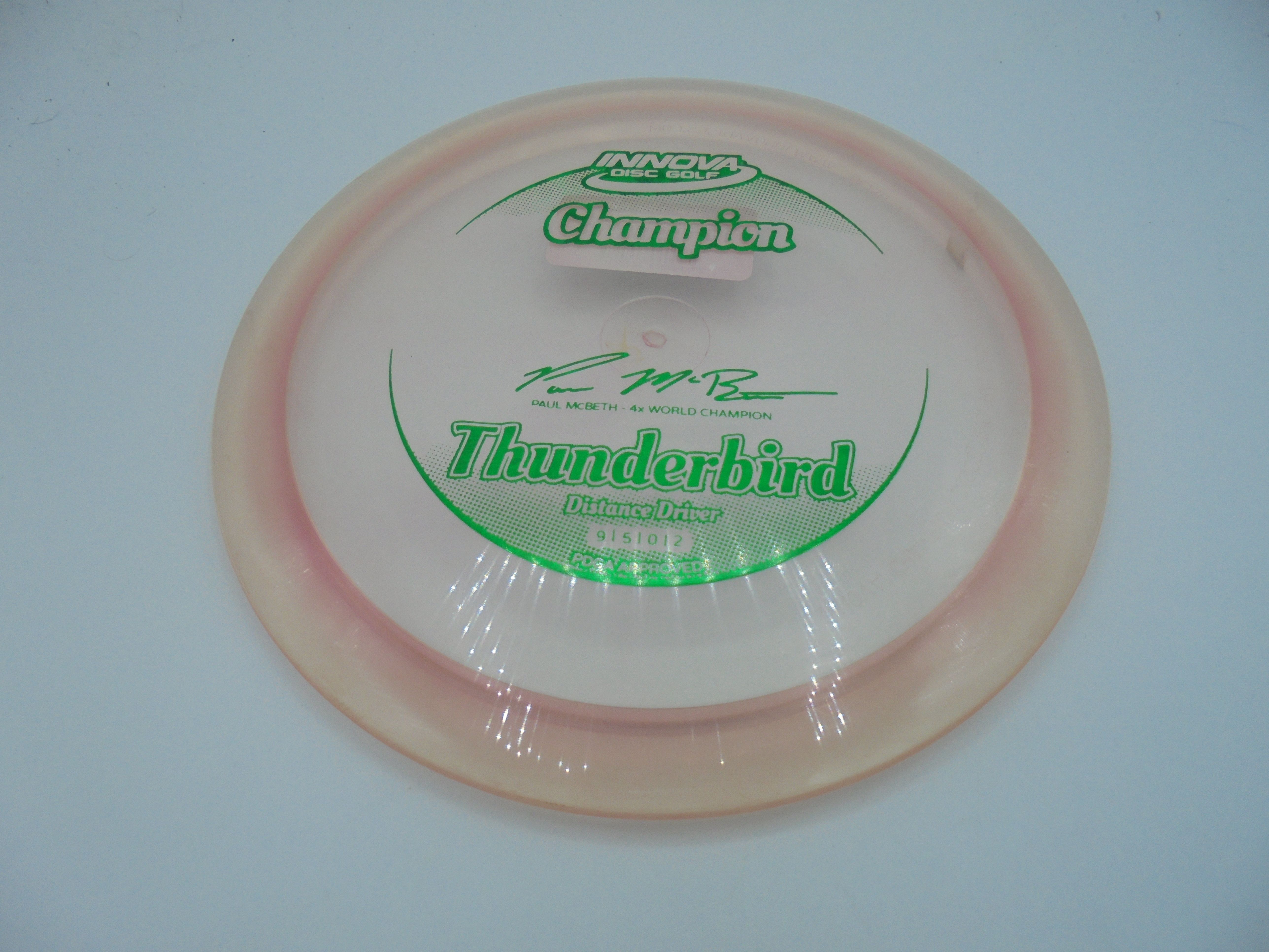 Innova Champion 4x McBeth Thunderbird Clearish Pink -OTFR img