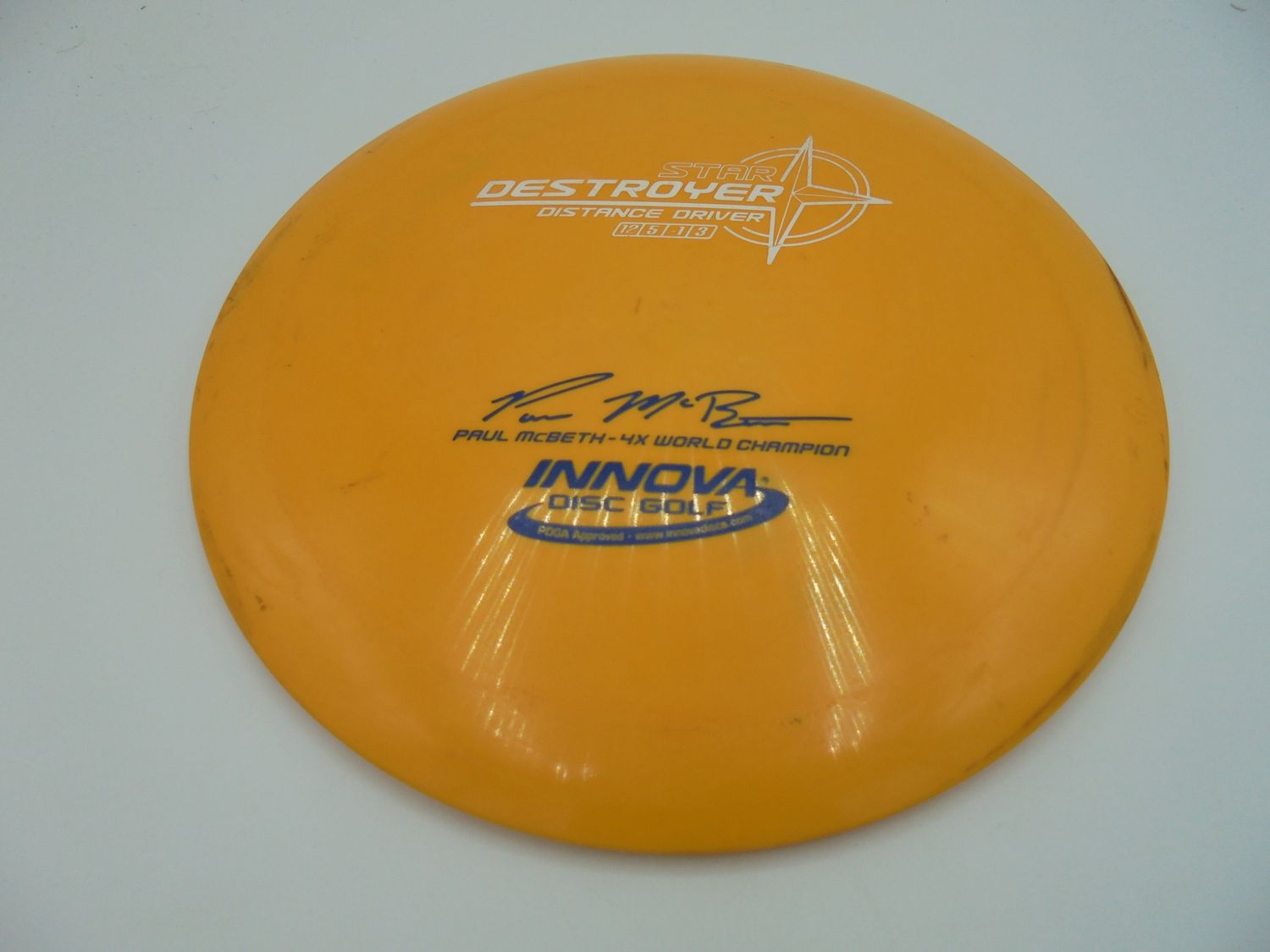 Innova Star 4x McBeth Destroyer Yellow 170g -OTFR