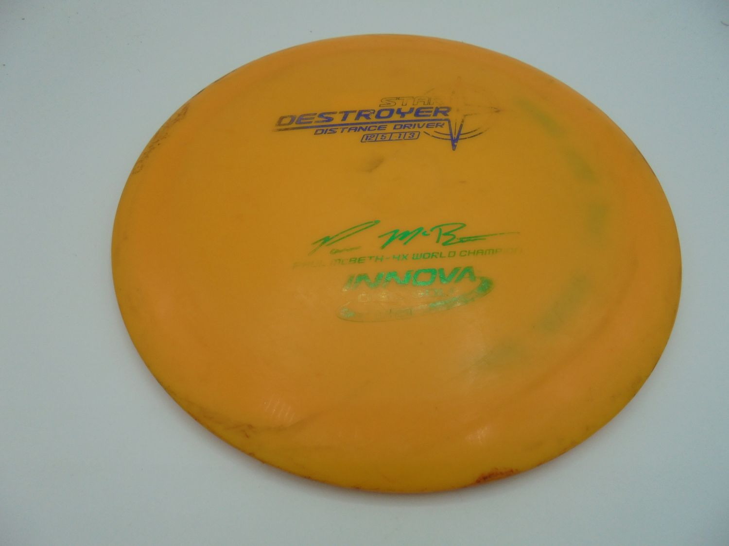 Innova Star 4x McBeth Destroyer Yellow 172g -OTFR