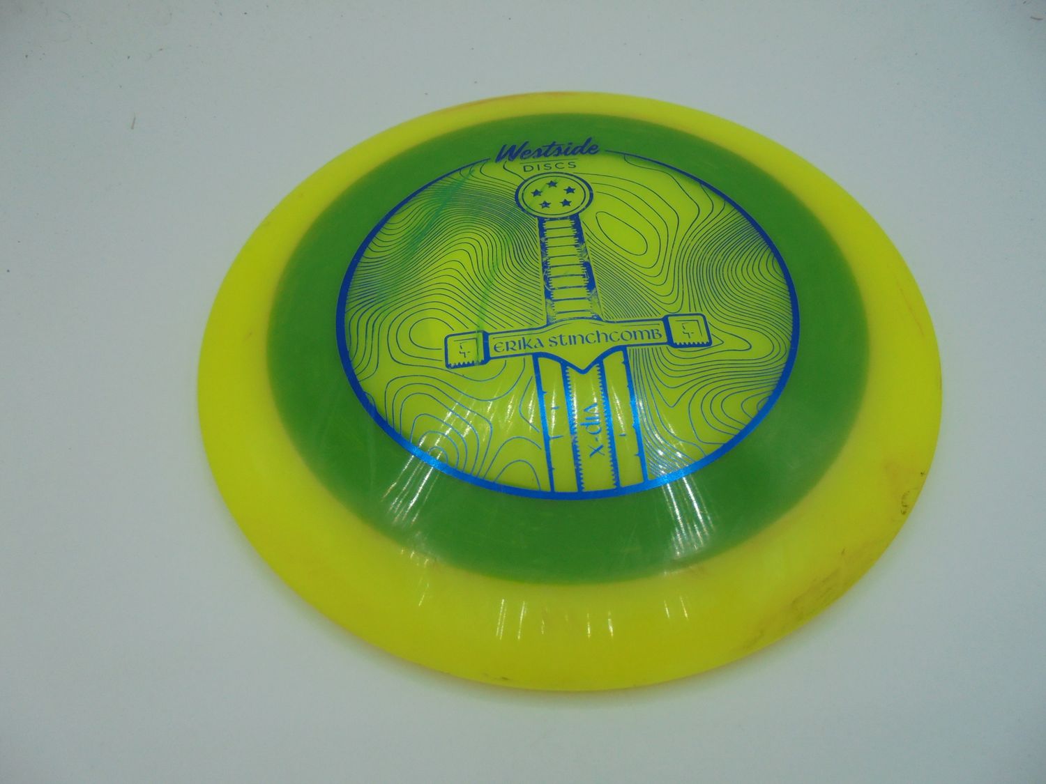 Westside Discs VIPX Sword Erika Stmp Yellow 177g -ZN