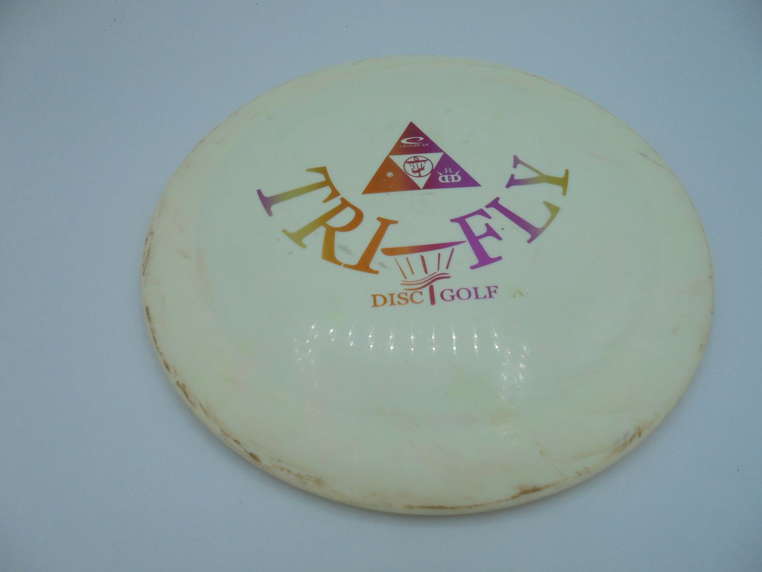 Dynamic Discs Fuzion Sheriff TriFly Stamp White 175g -ZN