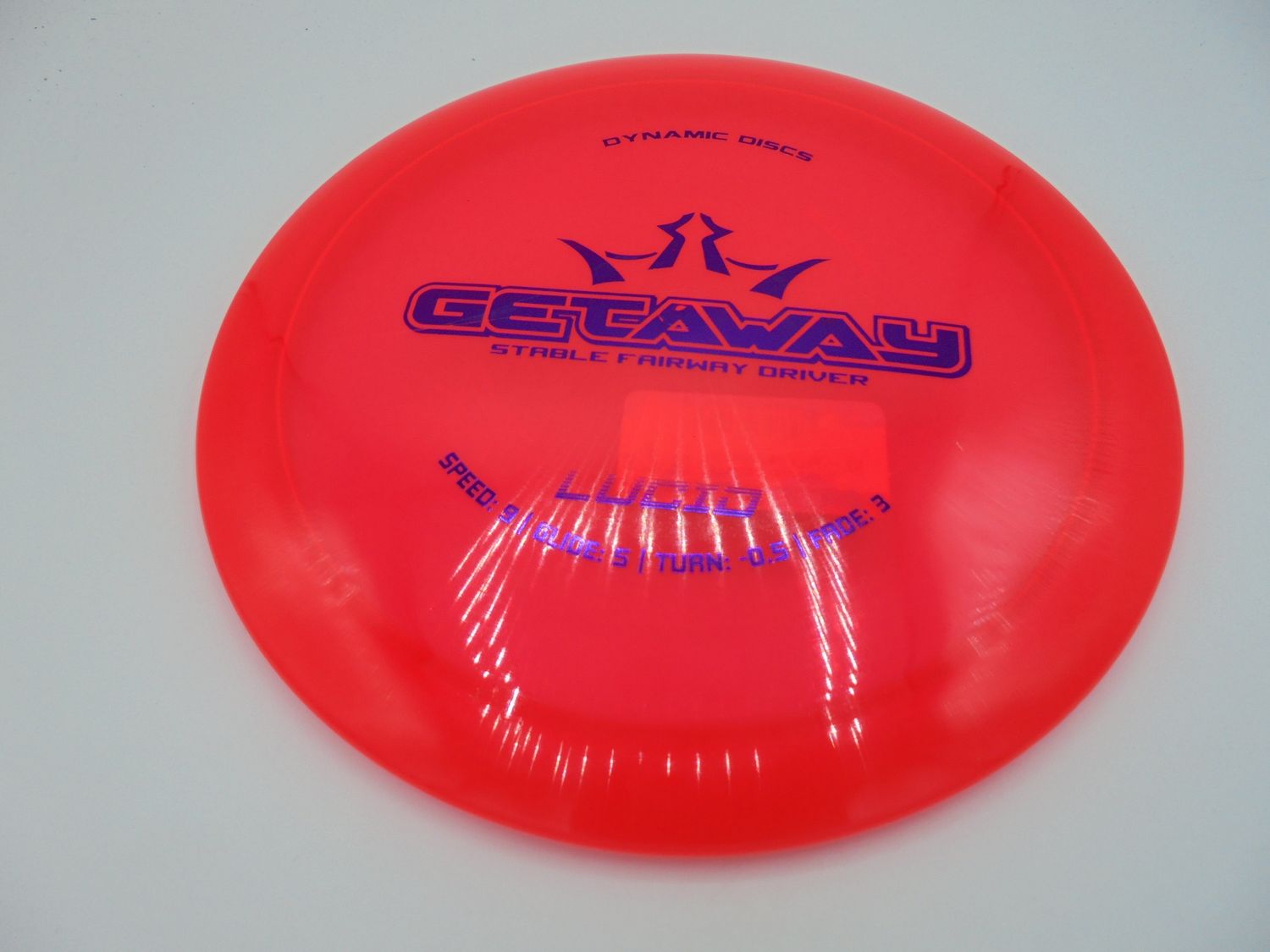Dynamic Discs Lucid Getaway Red 174g - ZN