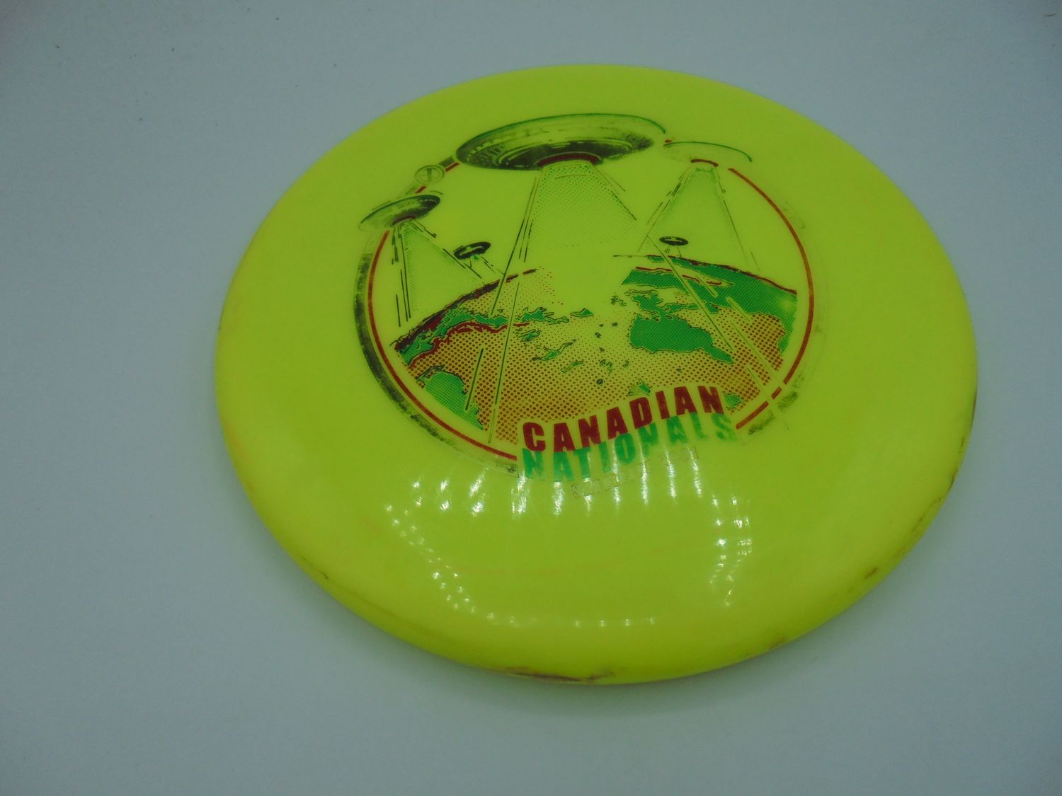 Discmania Neo Link Yellow Canada National Stamp 176g -ZN