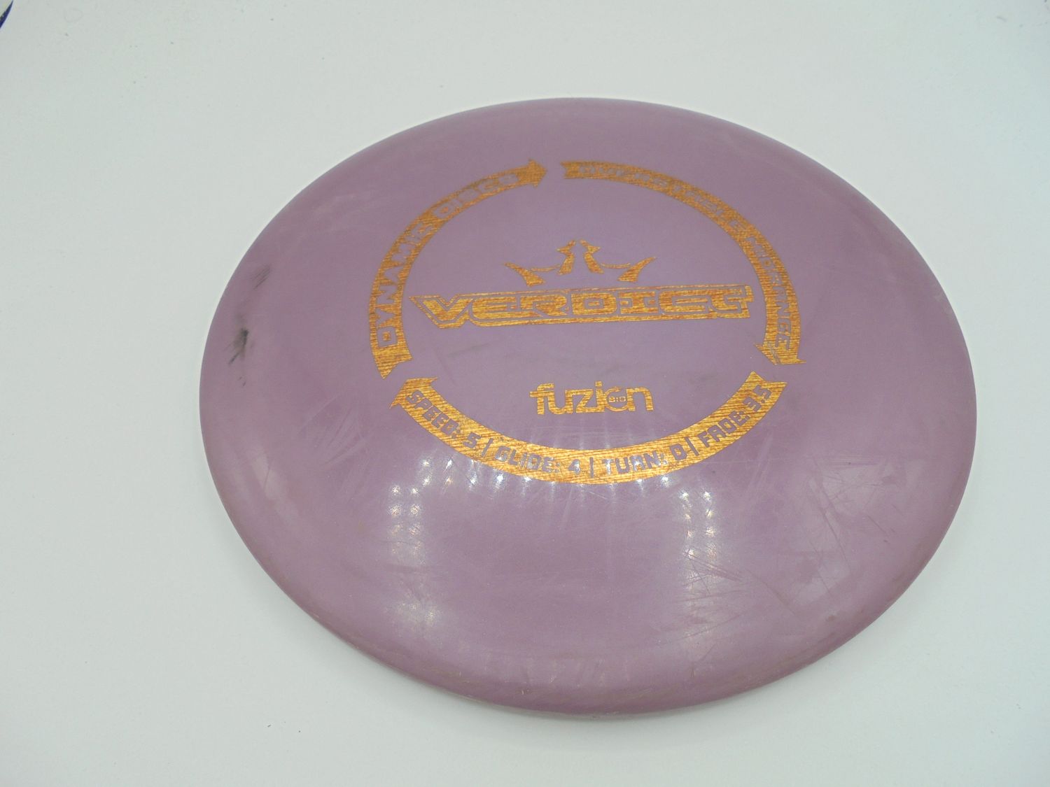 Dynamic Discs Bio Fuzion Verdict Purple 171g -ZN