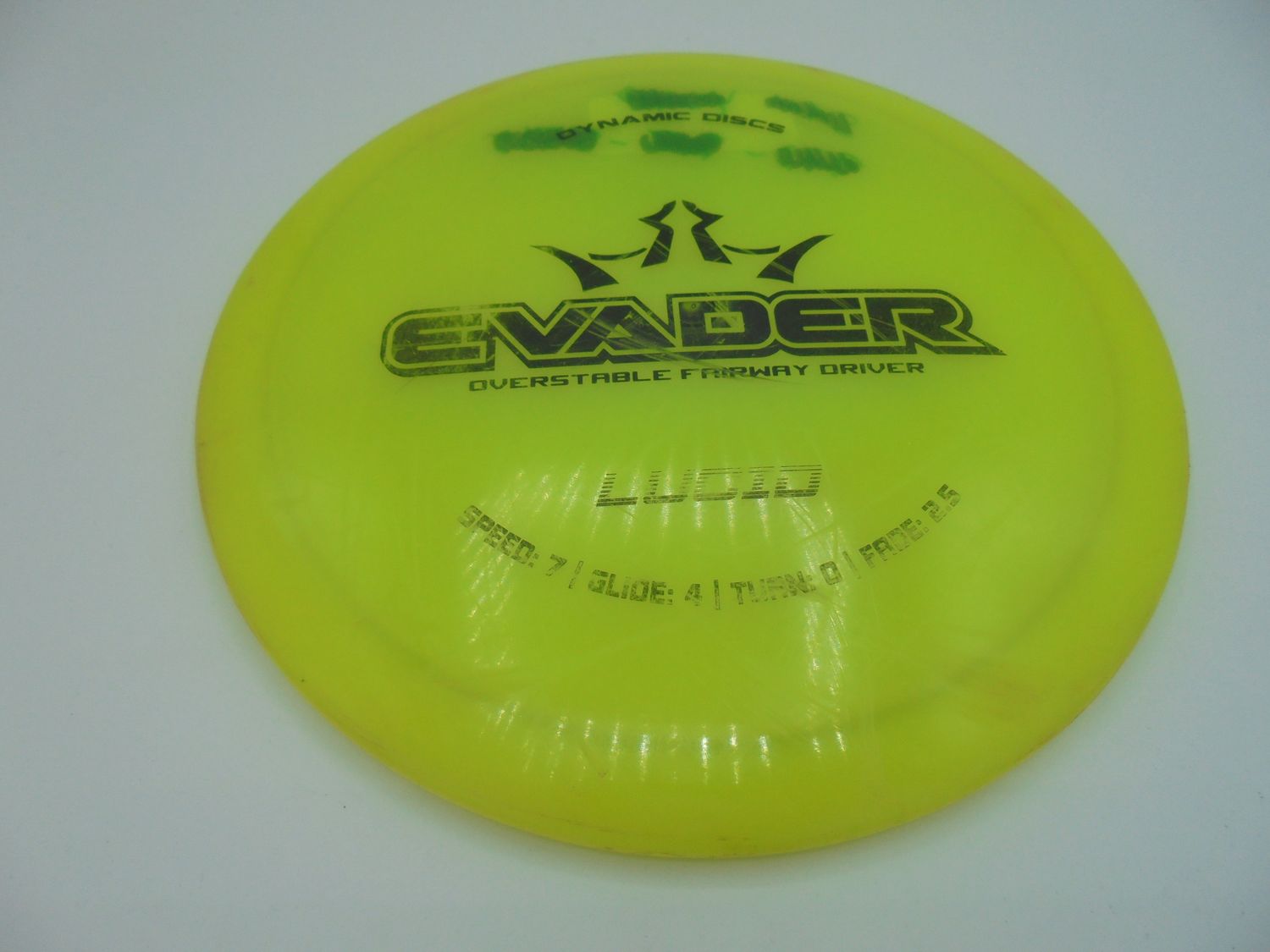 Dynamic Discs Lucid Evader Yellow 175g -ZN
