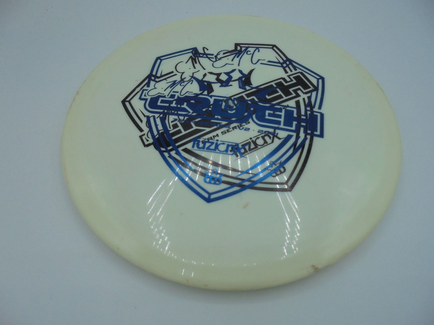 Dynamic Discs Fuzion X Emac Truth Dbl Stmp White 176g -ZN