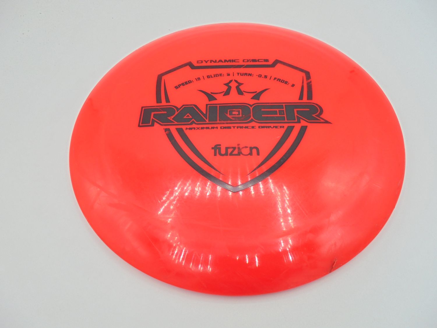 Dynamic Discs Fuzion Raider Red 174g -ZN