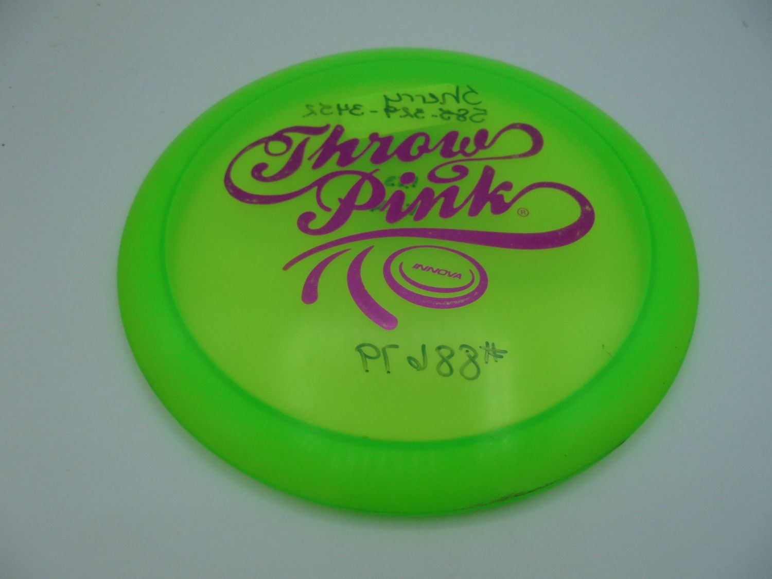 Innova Champion Valkyrie Throw Pink Stamp 150g -ZN
