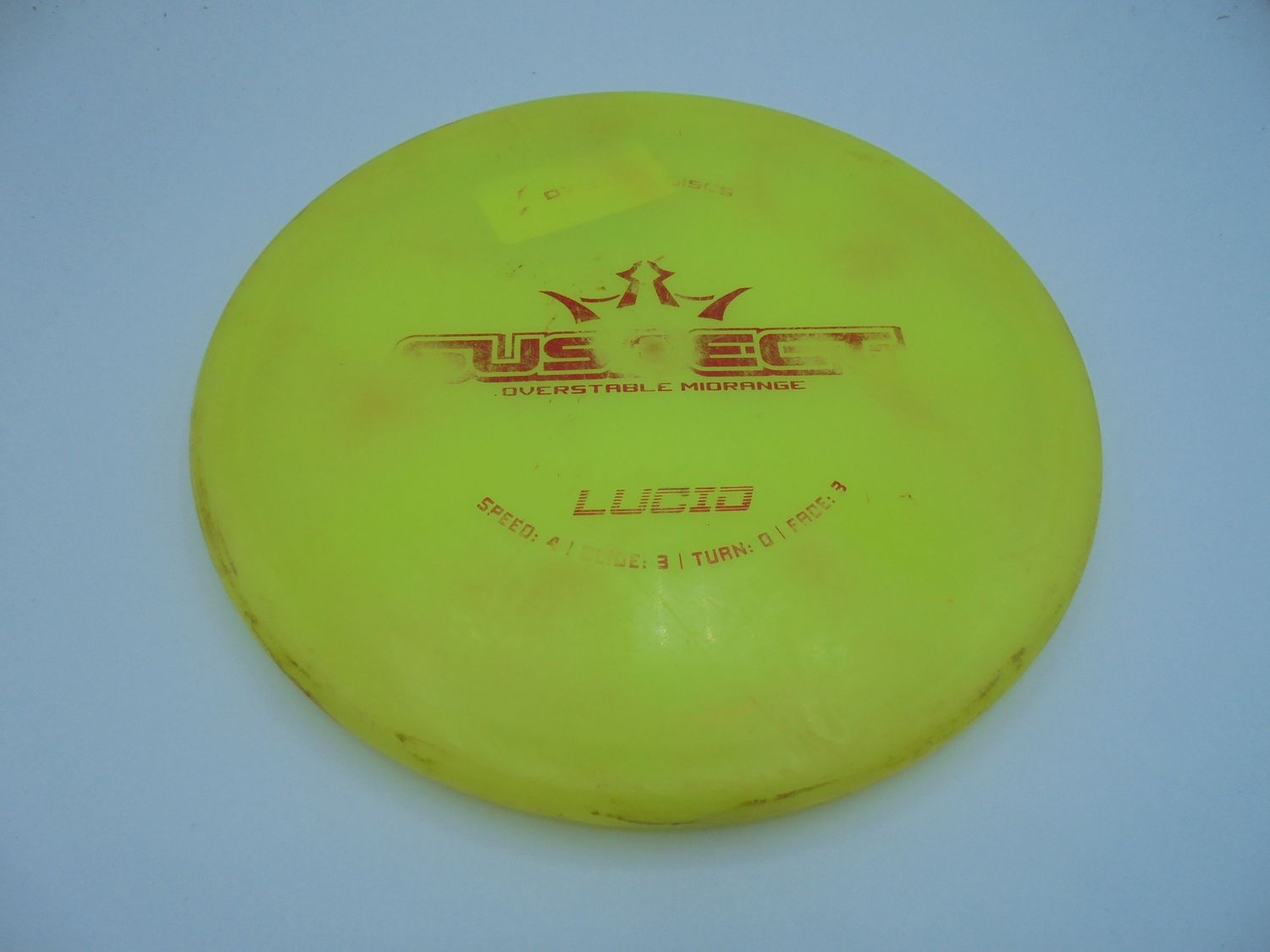 Dynamic Discs Lucid Suspect Yellow 171g -JH
