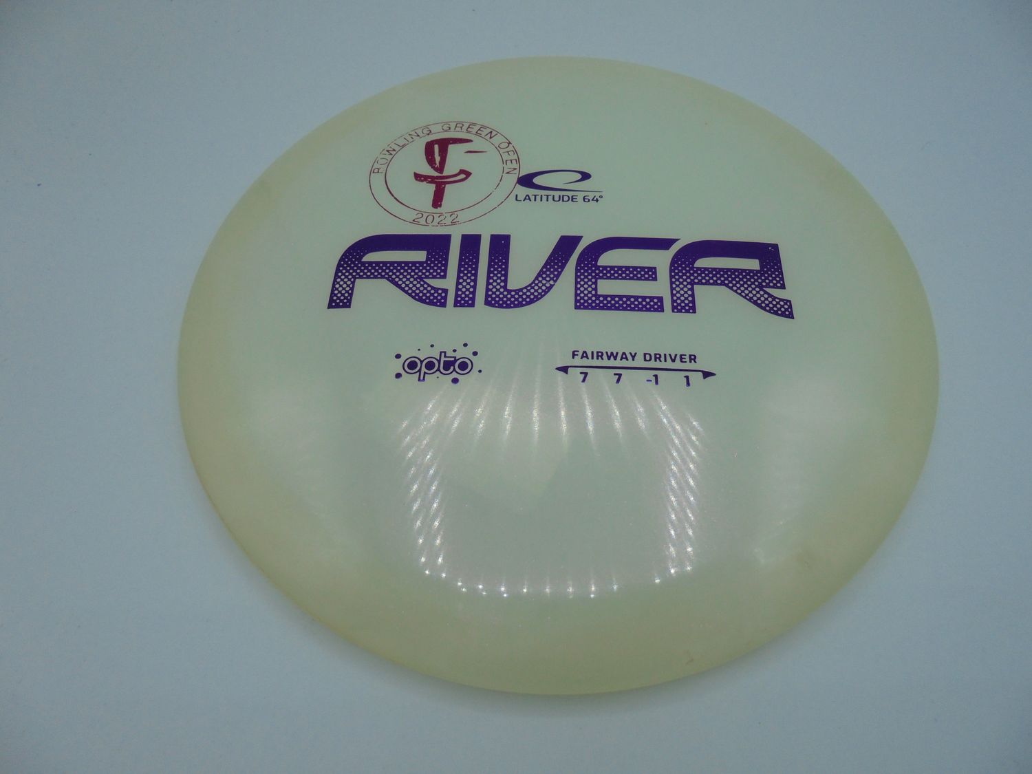 Lat64 Opto Glimmer River White 2022 BG Stamp 175g -DN