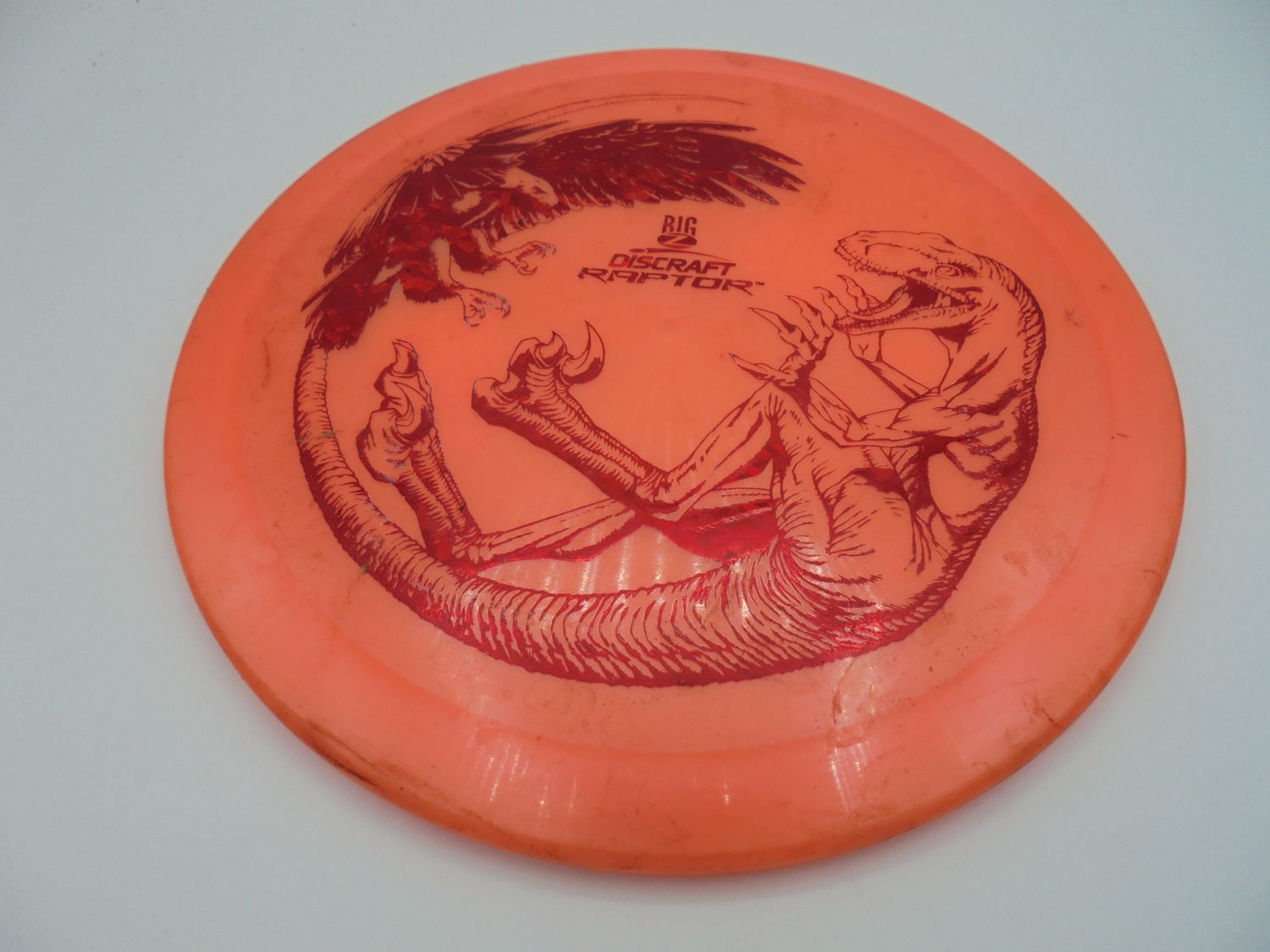 Discraft Big Z Raptor Orange 175g -JH