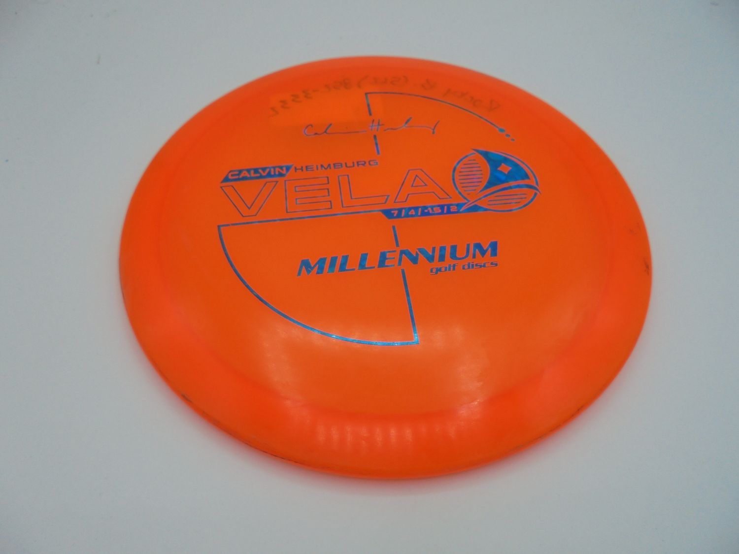 Millennium Quantum Vela Orange Calvin Stamp 174g -SM