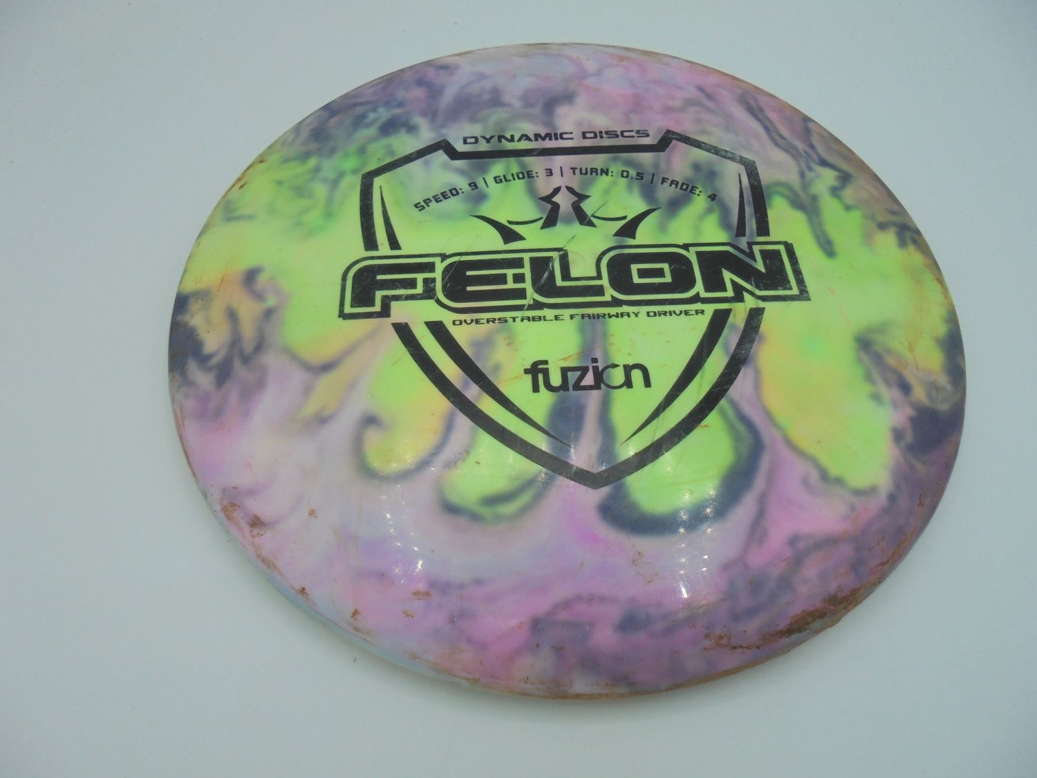 Dynamic Discs Fuzion Felon Dyed 175g -BM
