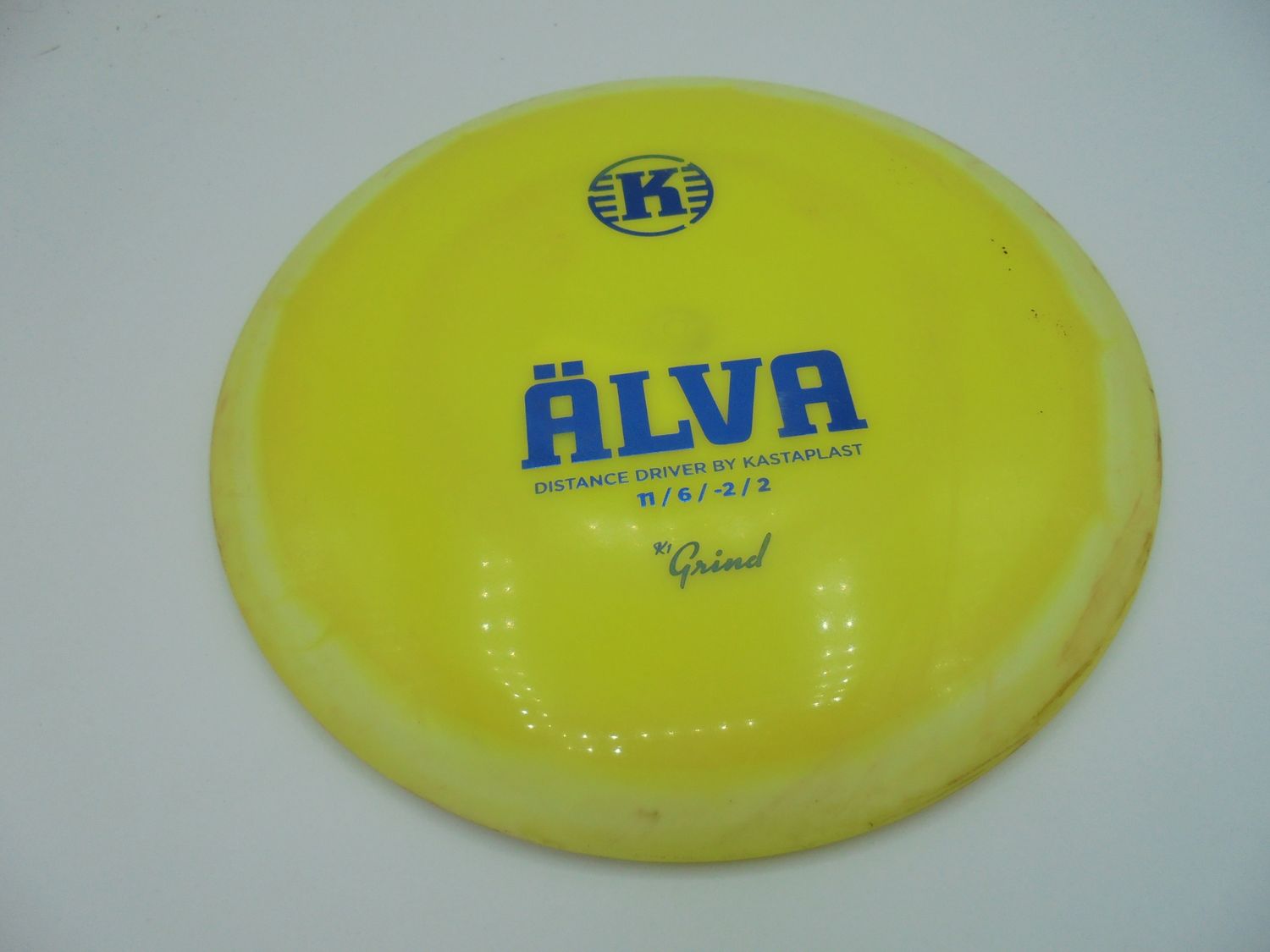 Kastaplast K1 Grind Alva Yellow 174g -JH