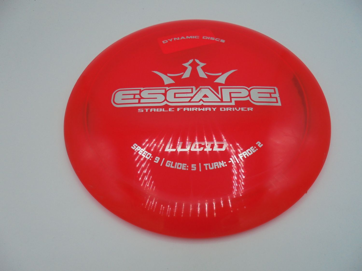 Dynamic Discs Lucid Escape Red 174g - DN