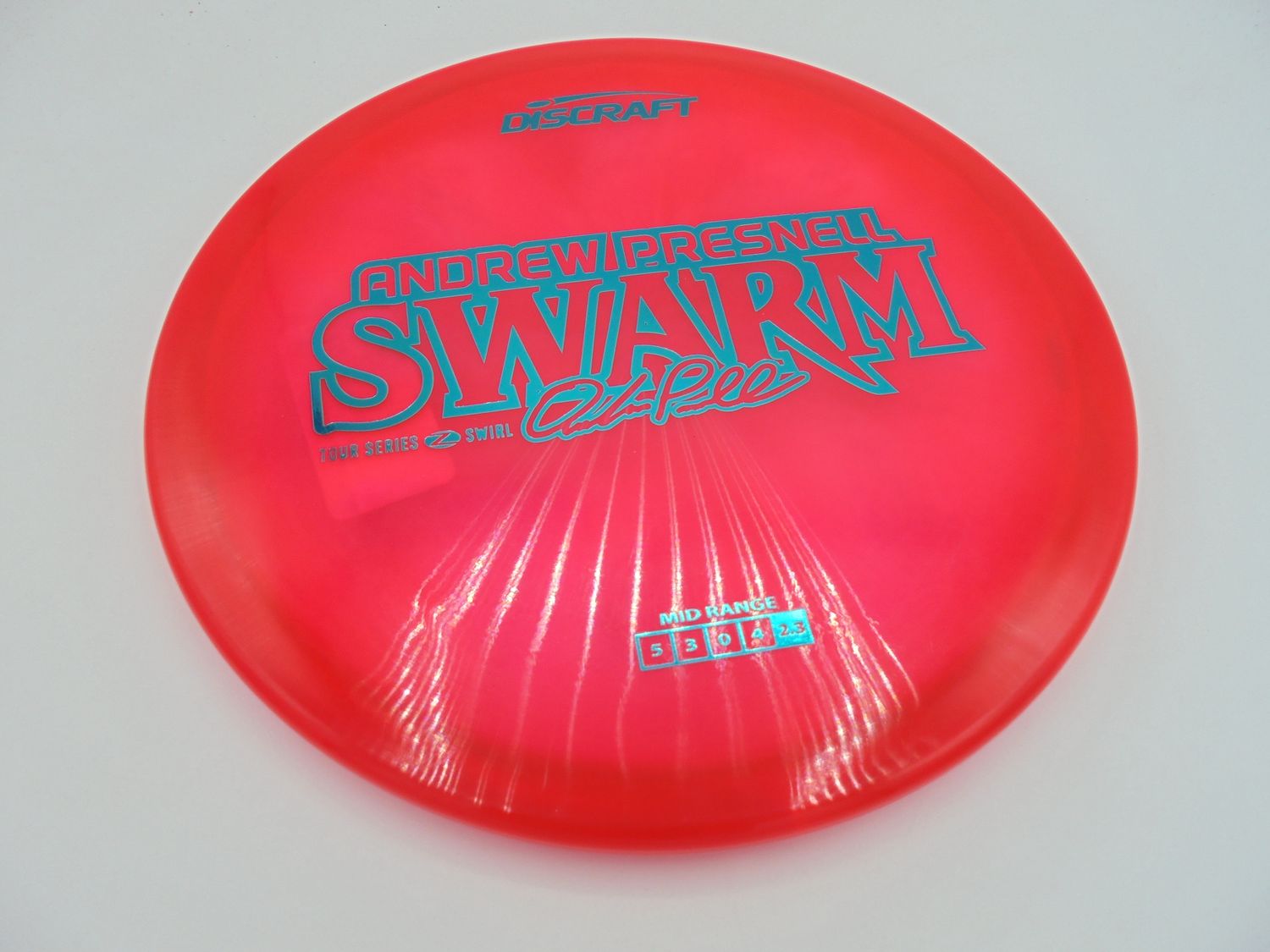 Discraft Z Swirl Swarm Red 180g