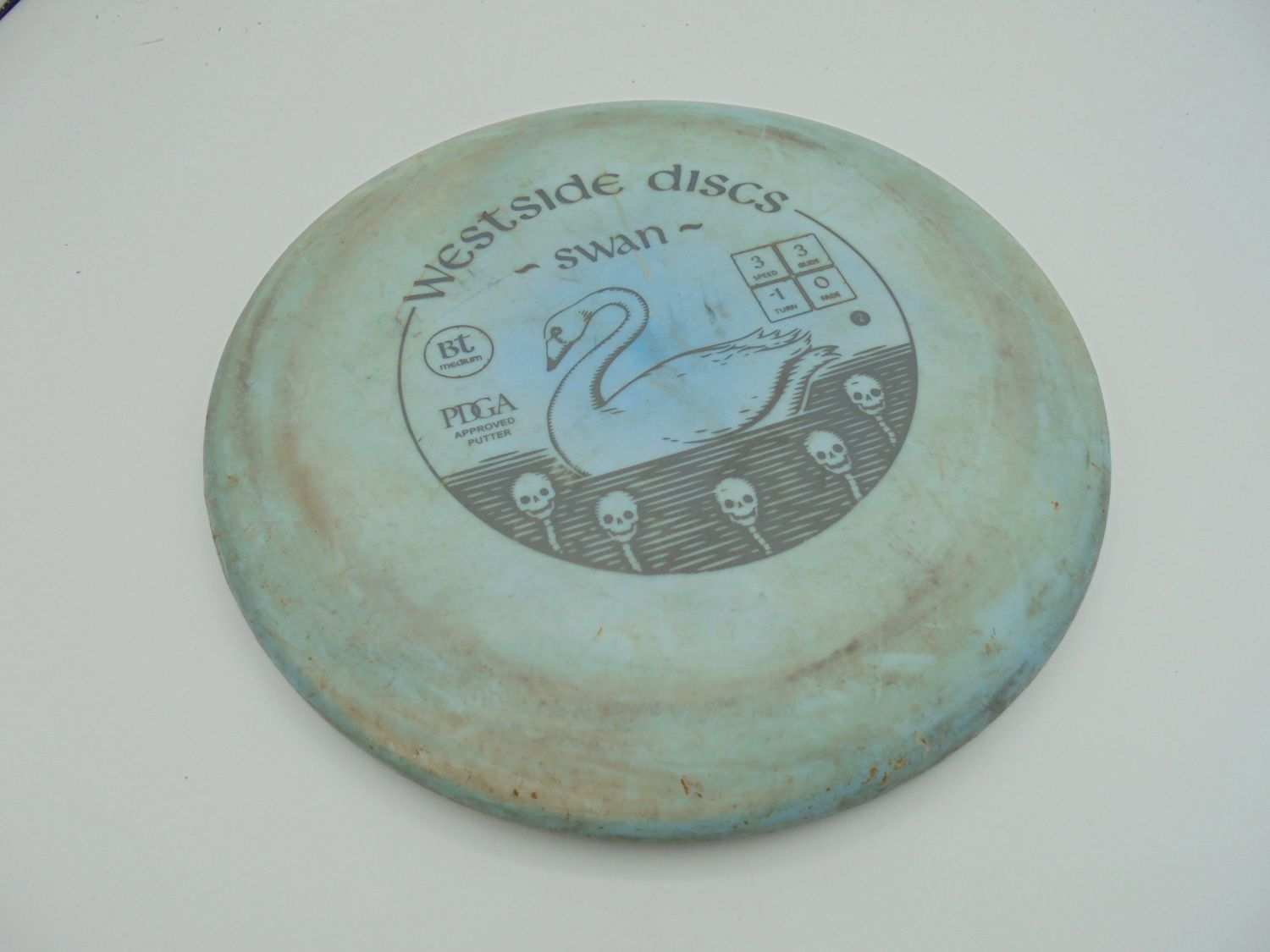 Westside Discs BT Medium Swan Light Blue 173g -PS