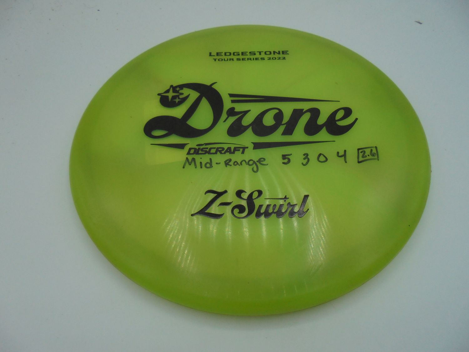 Discraft Z Swirl Drone Green 178g -CA