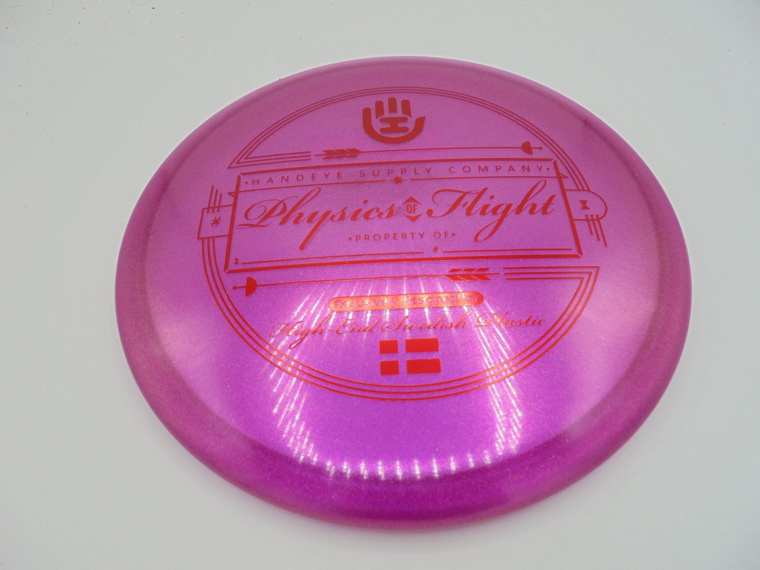 Westside Discs VIP Glimmer Warship Purple HES Stamp 178g -SS