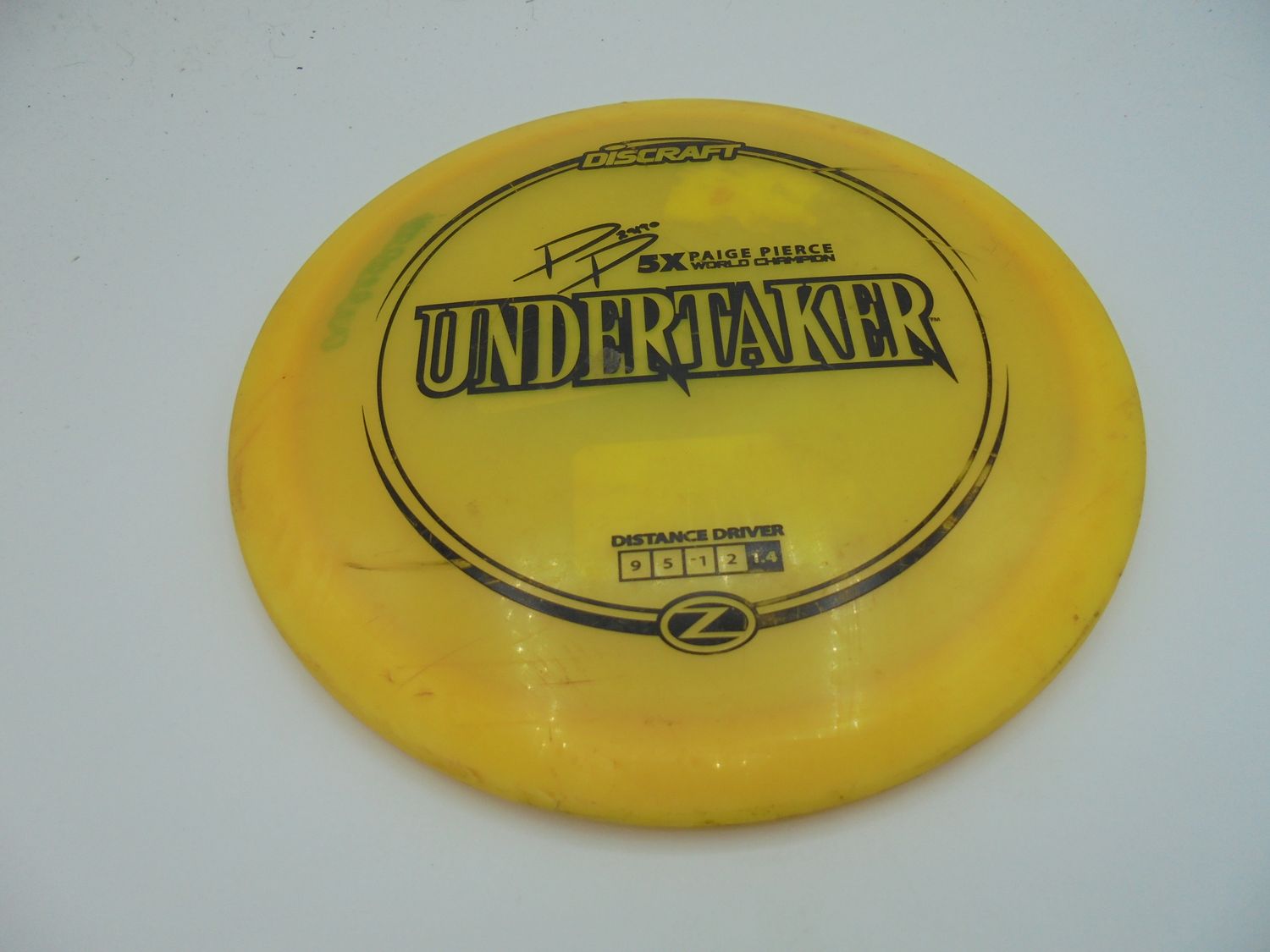 Discraft Z Undertaker Yellow 174g - KG