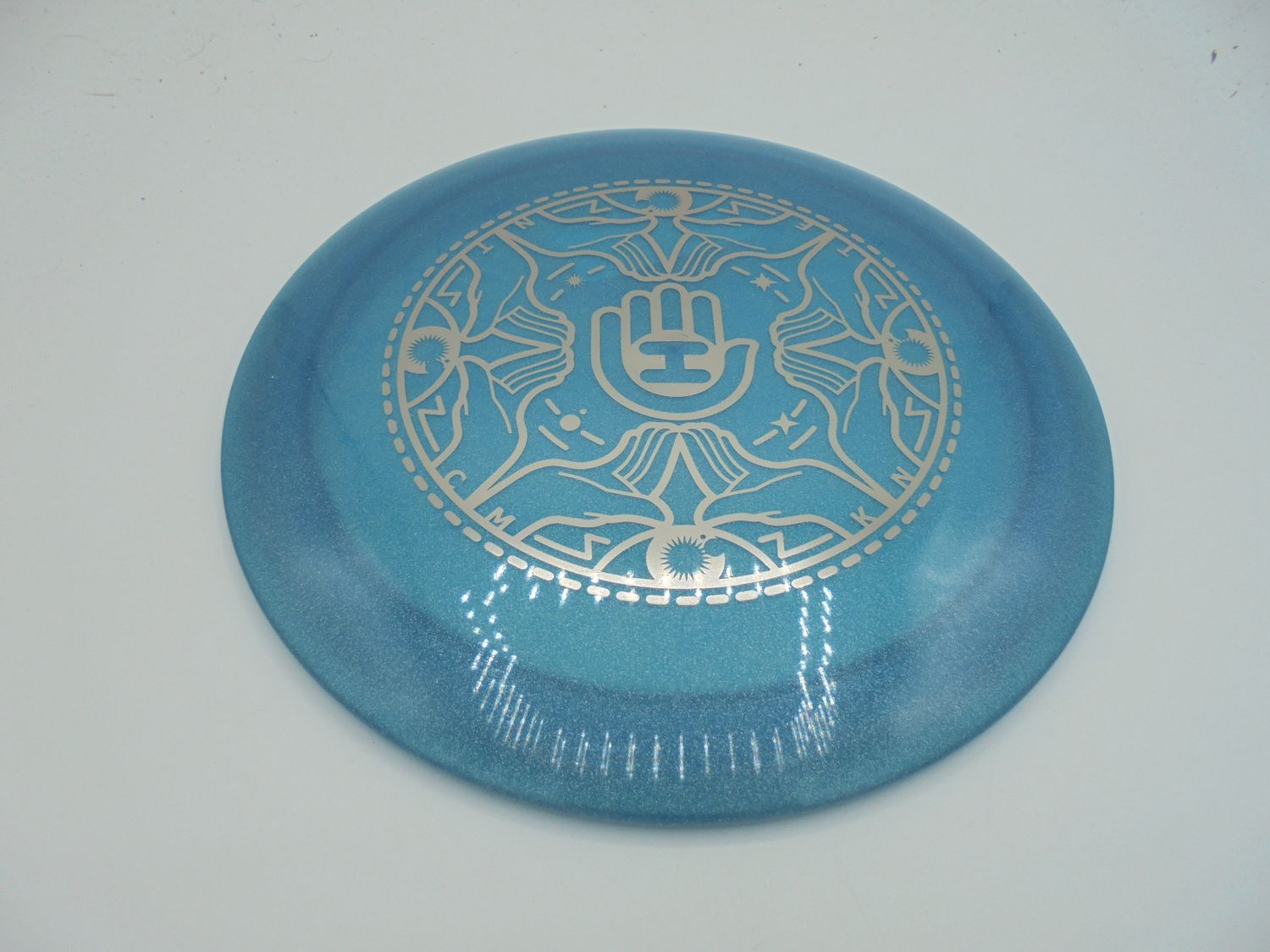 Dynamic Discs Lucid Glimmer Trespass Blue HES Stamp 175g -SS