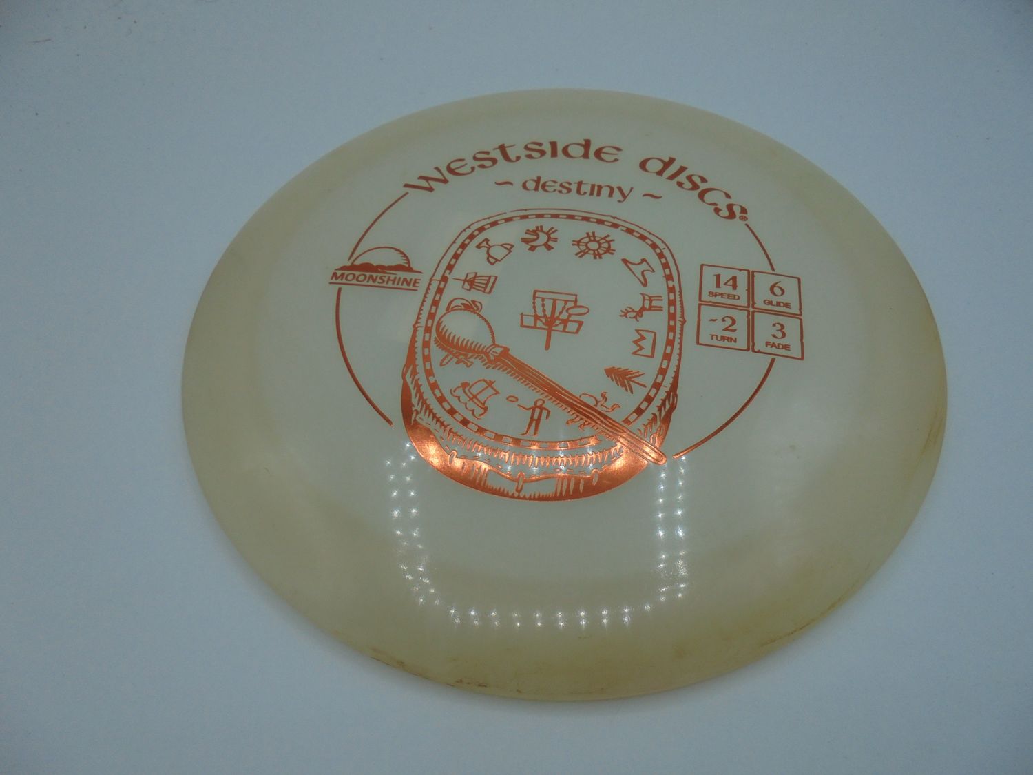 Westside Discs VIP Moonshine Destiny White 176g -DS