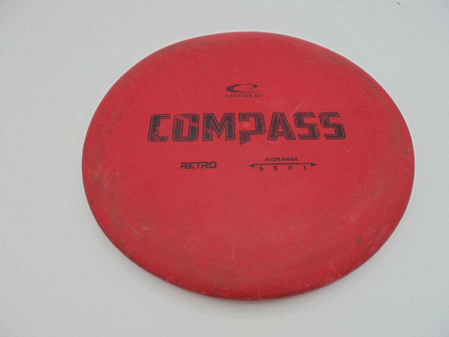 Lat64 Retro Compass Red 178g -JS
