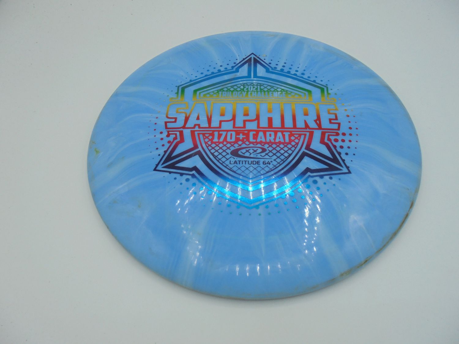 Lat64 Gold Burst Sapphire Blue 172g -MS