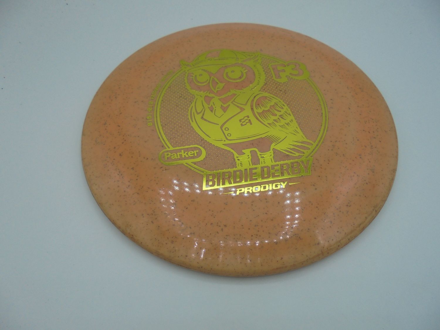 Prodigy Spectrum F3 Birdie Derby Stamp Peach 176g -MS