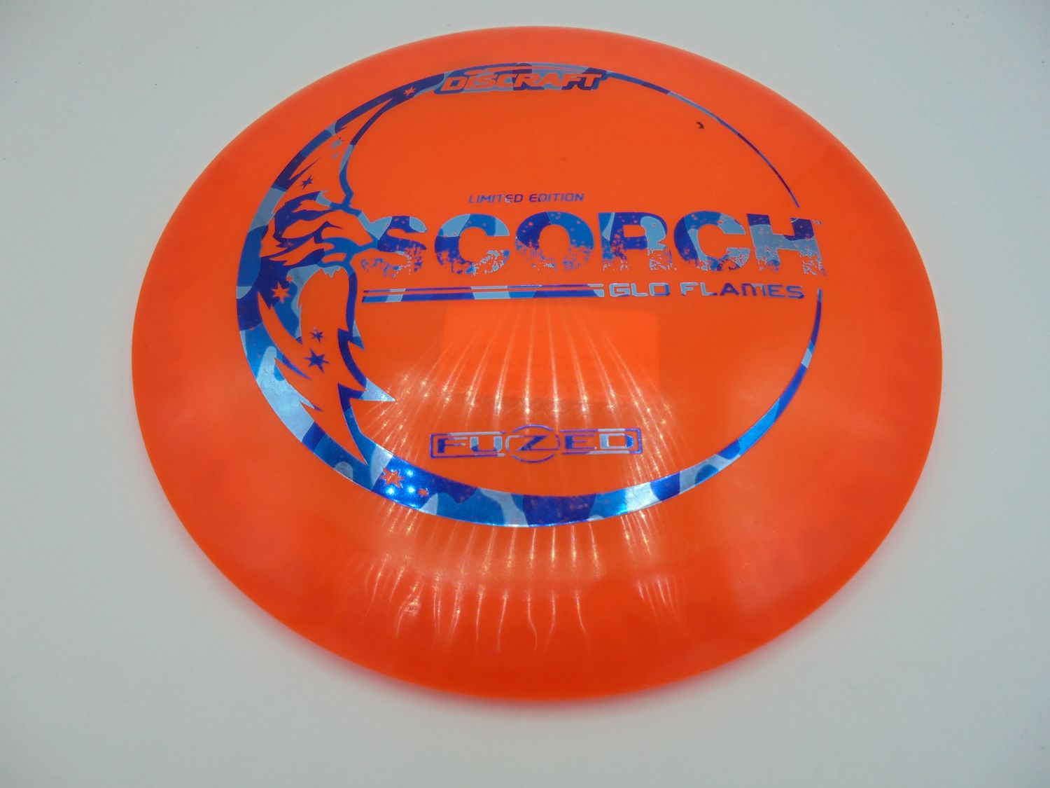 Discraft Z Glow Flames Scorch Orange 175g -JF