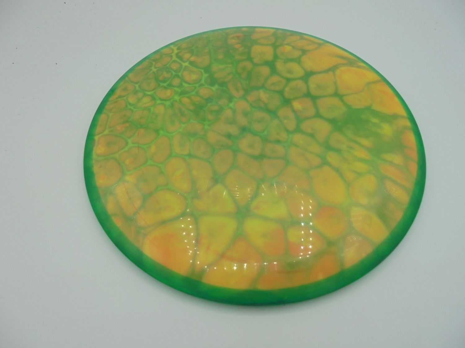 Dynamic Discs Fuzion Vandal Yellow Dyed 174g - AJ
