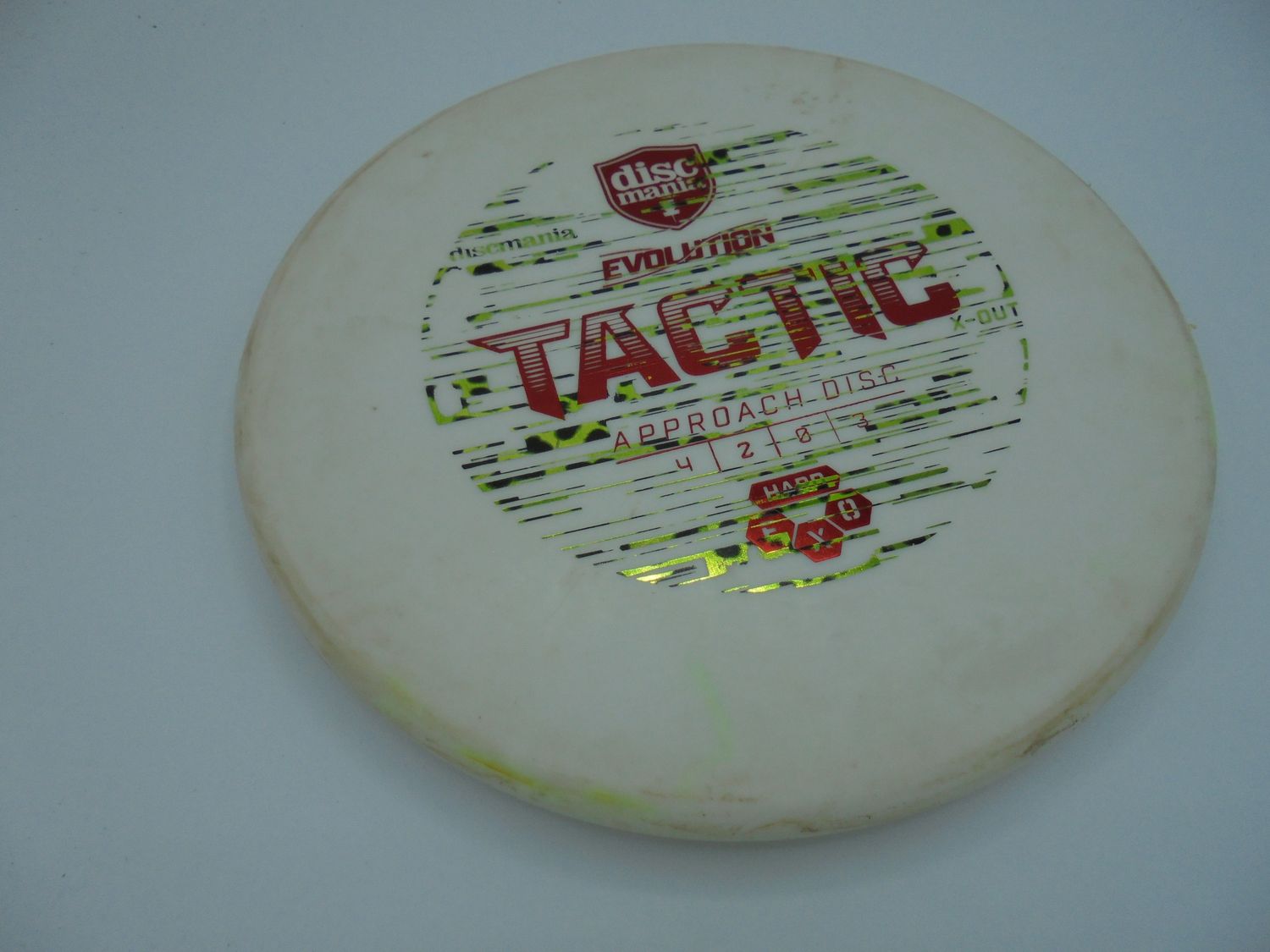 Discmania Exo Hard Tactic Dbl Stmp White 174g -JL