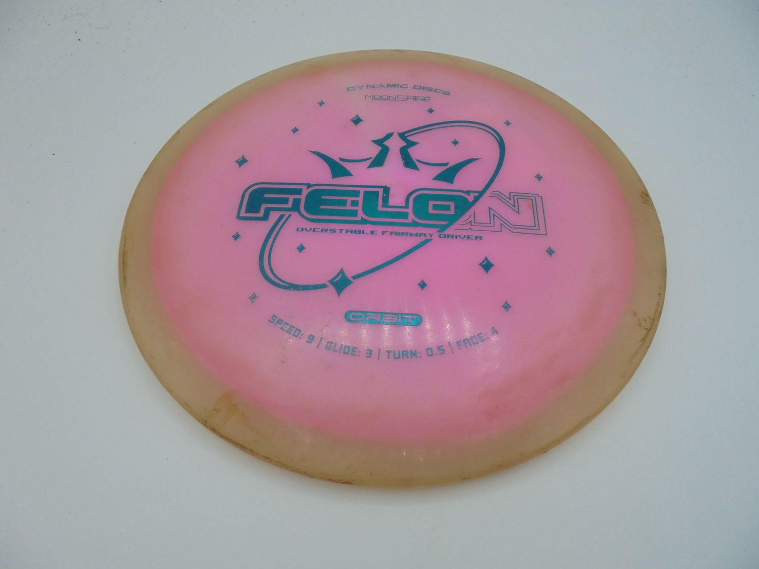 Dynamic Discs Lucid Orbit Moonshine Felon Pink 176g -KL