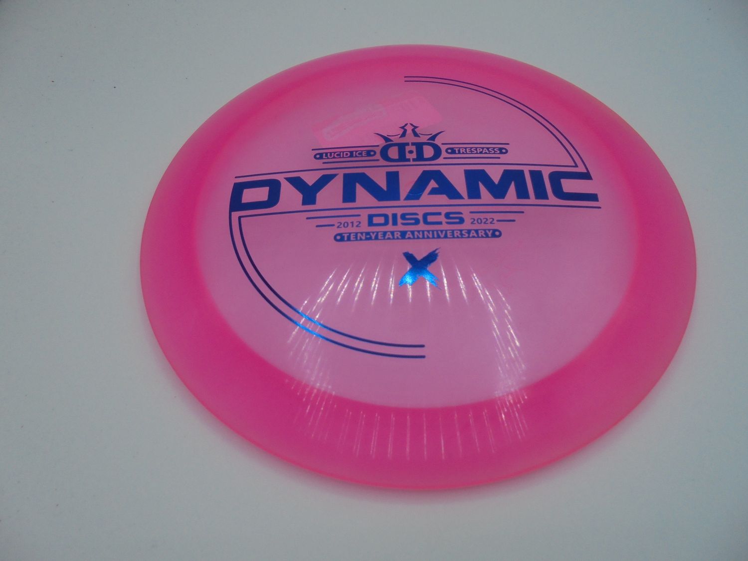 Dynamic Discs Lucid Ice Trespass Pink 173g -ST