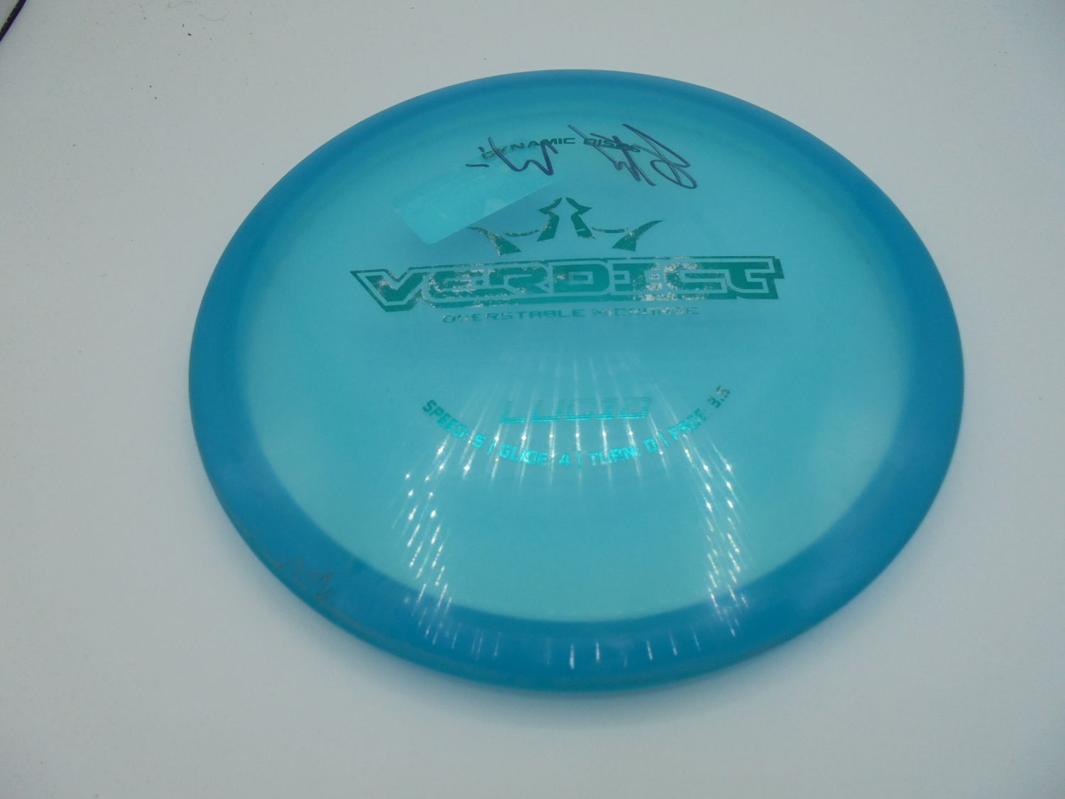Dynamic Discs Lucid Verdict Blue 179g -SW