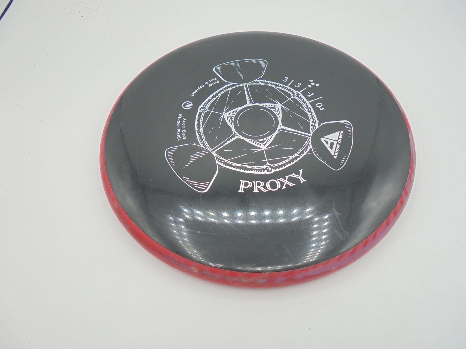 Axiom Neutron Proxy Black Red Rim 174g - KK