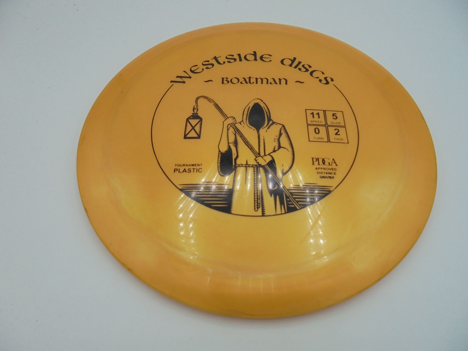 Westside Discs Tournament Boatman Yellow 173g -DS