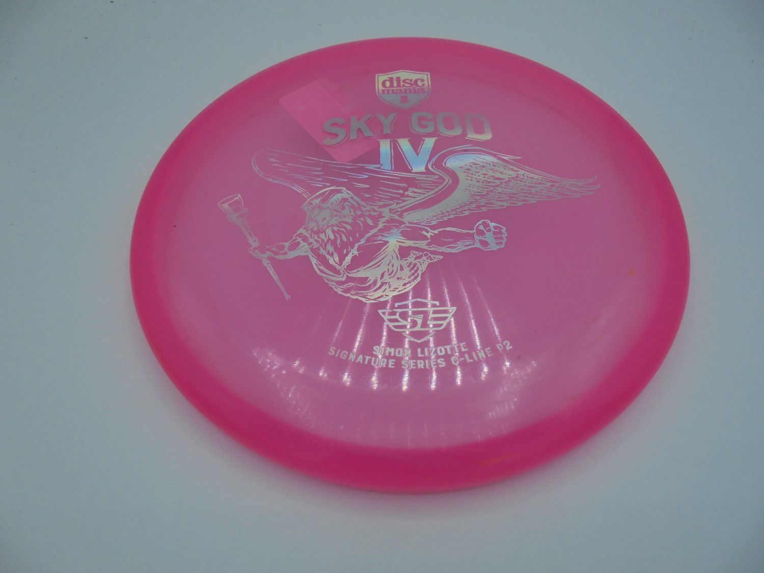 Discmania C-line P2 Sky God IV Pink 176g - LG