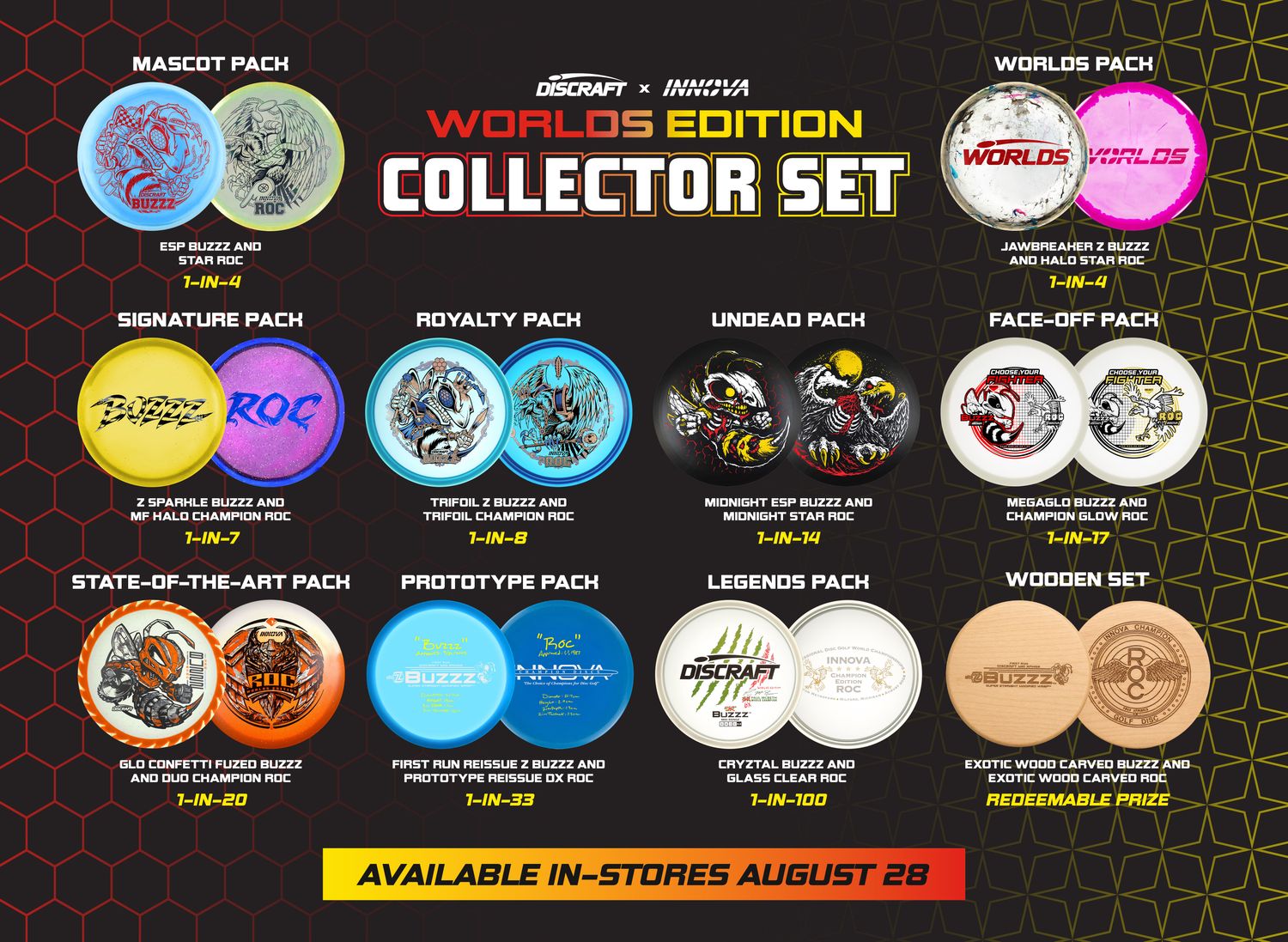 Discraft x Innova Worlds Collectors Set