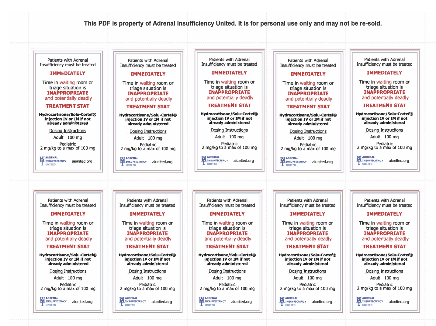 Print At Home (download within 72 hours)