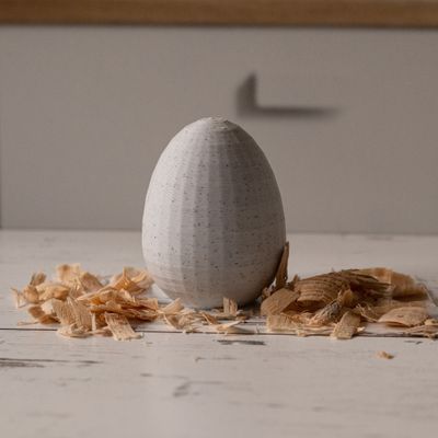 3D Printed Fake Egg - Eggs for Broody Hens