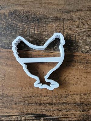 3D Printed Chicken Hen Cookie Cutter