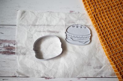 3D Printed Hamburger Stamp Cookie Cutter Set