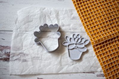 3D Printed Succulent in Planter Stamp Cookie Cutter Set